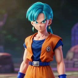 a still of Bulma from Dragon Ball Z in Blade Runner 2049, 4k