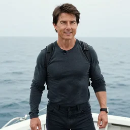tom cruise as a human - boat hybrid