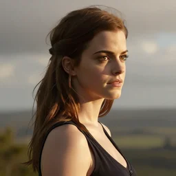 Detailed picture, Emma Watson as Anne Hathaway