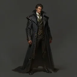 a full body concept art character, gentleman, dark fantasy, greg rutkowski, artstation, ambient lighting, digital painting