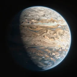 a beautiful unexplored planet