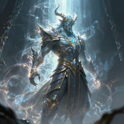 a beast elemental mage, character concept, concept art, epic, trending on artstation, very detailed, 4 k, hd, dramtic lighting, flowing energy, glow, volumetric lighting, by jason chan