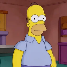 A still of Homer Simpson in The Blair Witch Project