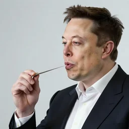 elon musk sniffing his own farts, realistic, award winning, photography,