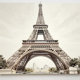 wide angle abstract artwork made of vernacular references from paris, hd, volumetric lighting, 4 k, intricate detail, by jesper ejsing, irakli nadar