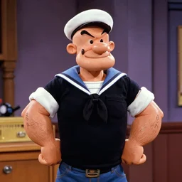popeye the sailor on an episode of seinfeld