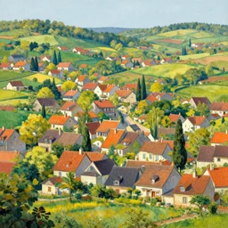 a beatiful village with little houses, extremely detailed, sharp focus, wide view, smooth, digital illustration, colorfull by edmund dulac