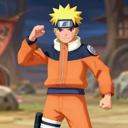 Naruto as a Tekken character