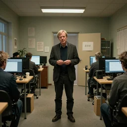 an internal enviroment designed for the director Roy Andersson movie