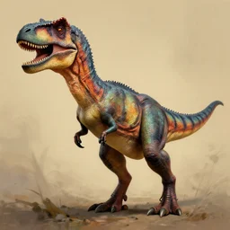 portrait of surreal velociraptor, artwork by Daniel Merriam,