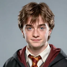 a close up portrait of harry potter, art station, highly detailed, concept art