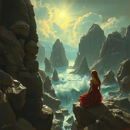 you and me doing the dangers of time and life wanting not really and not hidden that's love, james gurney, artstation - n 4