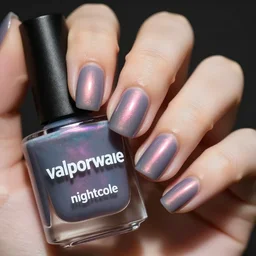 vaporwave nightcore nail polish advertisement
