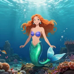 woah it's a mermaid