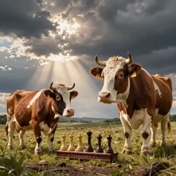 cow meme Stockfish should resign