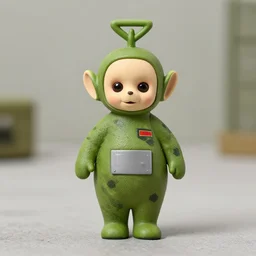 teletubby soldier military collectable action figurine