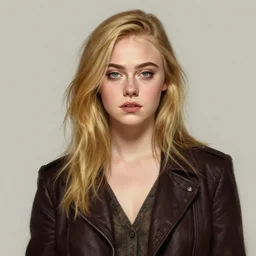 Dakota Fanning as a ruggedly handsome hero, intricate, elegant, highly detailed, centered, digital painting, artstation, concept art, smooth, sharp focus, illustration, art by artgerm and donato giancola and Joseph Christian Leyendecker, WLOP