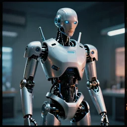 i am the modern man,, cybertronic robot, cinematic, volumetric lighting, f 8 apeture, eastman 5 3 8 4 film,