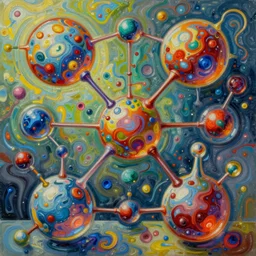 chemical reaction, intricate oil painting by greg rutkowski, trending on artstation