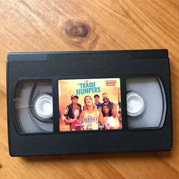 found vhs still of trash humpers going crazy