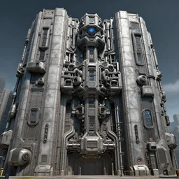 3 d sculpt _ of _ complex _ scifi _ digital _ movie _ camera _ brutalist _ industrial _ military _ building _ facade _ halo _ star _ wars _ ilm _ star _ citizen _ halo _ mass _ - h _ 9 6 0 _ - c _ 1 2. 0 _ - n _ 4 _ - s _ 9 6 5 0 0 2 5 _ ts - 1 6