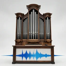 audio spectrum of a ghost pipe organ speaking to loved ones from beyond the grave