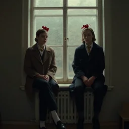 a scene from anomalisa in the style of vladimir kush