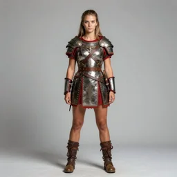 hyper realistic photography of prehistoric barbarian paladin girl, full body, rule of thirds, conceptart, saturated colors, cinematic, vallejo, frazetta, greg rutkowski, royo, rowena morrill, juan gimenez