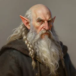 a detailed portrait of a long beard holy dwarf cleric with a long braided beard, by justin gerard and greg rutkowski, digital art, realistic painting, dnd, character design, trending on artstation