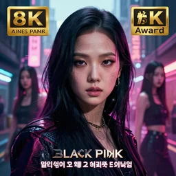 jisoo of blackpink, hyperrealistic portrait, bladerunner street, by karol bak and agnes cecile, fantasy art, photo realistic, dynamic lighting, artstation, poster, volumetric lighting, very detailed face, intricate complexity, rule of thirds, 8 k, award winning