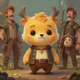 cute little anthropomorphic bob odenkirk cute and adorable, pretty, beautiful, dnd character art portrait, matte fantasy painting, deviantart artstation, by jason felix by steve argyle by tyler jacobson by peter mohrbacher, cinema