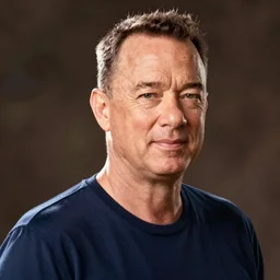 tom hanks in adventure time portrait