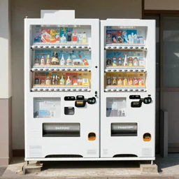 a beautiful picture of japanese vending machines trending on artstation
