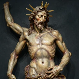 the blasphemous caricature of the human body, hyperealistic detailed photography, divinity, awful, religious art