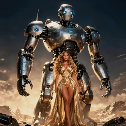 VFX movie where Beyoncé is a giant robot
