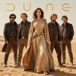 masterpiece full body portrait of a beautiful female Fremen on Dune, by Edgar Maxence and Ross Tran and Michael Whelan and Gustav Klimpt