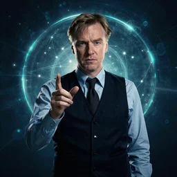 technology indistinguishable from magic, epic composition, epic lighting, by christopher nolan