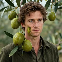 timothy olyphant is fused into an olive!!, hyperdetailed, artstation, cgsociety, 8 k