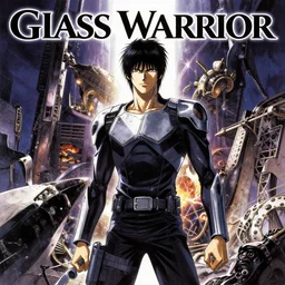 album cover of glass warrior by akihiko yoshida