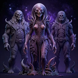 your mom is a cosmic horror by bruce brenneise and h r giger and zdzislaw beksinski, 3 d render, neosurrealism. digital concept art, pixel art, rendered in octane, trending on cgsociety, trending on artstation