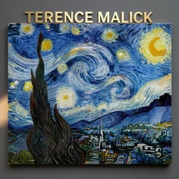 Concept Art of cinematography of Terrence Malick film by Van Gogh
