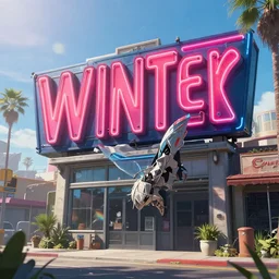 urbex by zack snyder, at winter neon signs partly sunny apocalyptic galactic san andreas hyperrealism anime infrared studio ghibli retro cyberpunk flowers steampunk extraterrestial fantasy fisheye, archdaily, wallpaper, highly detailed, trending on artstation.