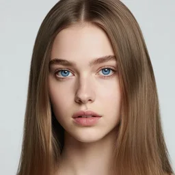 beautiful face girl straight hair portrait, big blue eyes, passion, passionate look!, by artgerm, cushart krenz, greg rutkowski, italian style, mucha. art nouveau. gloomhaven, swirly vibrant ripples, gaudy colors, sharp edges. ultra clear detailed. 8 k. elegant, intricate, poster