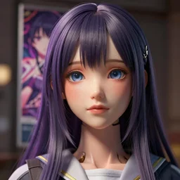 photorealistic animatronic girl render, visual novel, detailed face, colorful, atmosphere cinematic, by wlop, by ilyu kuvshinov, soft shadows, concept art, super detailed, octane render, 8 k, unreal engine 5, super realistic, ufotable studio art style, trending in pixiv, japanese light novel cover