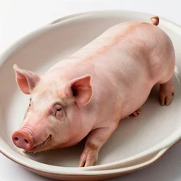 barriga de porco assada prato