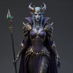 the goblin queen, warcraft, dark souls, quixel megascans, ray - tracing, redshift render, 8 k, insanely detailed and intricate, elegant, design, weta digital, imaginefx, photorealism, character design