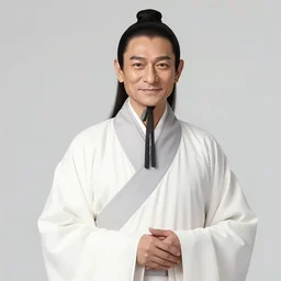 a chinese taoist priest, like andy lau, immortal taoist bones, affable ， style of tom bagshaw, cedric peyravernay, peter mohrbacher, victo nga, 4 k hd illustrative wallpaper, animation style, chinese style