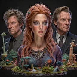 dream, fantasy, surrealism, zbrush, unreal engine, vivid, detailed, ann geddes, anton fadeev and tim doyle