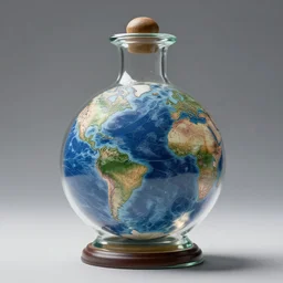 the world in a bottle