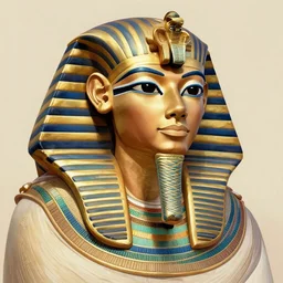 president xi as an ancient egyptian painting